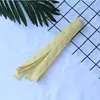 Cinto de Tecido de Algodão e Linho de Cor Sólida de 2cm para Roupas e Saias, Cinto Estreito Simples e Versátil para Cintura