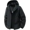 Chaqueta de trabajo de alta gama para hombre 2026 nueva chaqueta casual de primavera/otoño para hombre con cuello alto y tacto premium