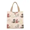 Bolsa de Mão Pequena Estilo Japonês e Coreano para Estudantes Carregando Nova Bolsa de Mão Mini Bolsa de Lona para Estudantes do Sexo Feminino Bolsa de Almoço Estilo Coreano