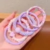 Anillo para el Cabello Infantil 2025 Nuevo Simple Banda Elástica Alto Valor Estético Cuerda para la Cabeza de Niñas Bola en la Cabeza Cola de Caballo Cuerda para el Cabello de Mujer