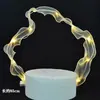 Fita Brilhante Tendência e Linda Fita Branca de Fada Versátil Topper para Bolo de Aniversário com Luzes Decoração de Bolo Deusa