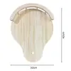 Accesorios para árbol de gato repuesto madera maciza cápsula espacial cama para gato tabla tabla cápsula espacial plataforma de observación tabla base poste de conexión