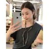 Bufanda de Seda de Diseño Retro de Alta Gama con Estampado Floral de Puntos para Mujer, Accesorio de Cuello de Nicho para Verano con Decoración de Cordón con Cuentas