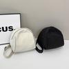 Bolsa quadrada pequena vintage bolsa de lona transversal bolsa de pano lavado bolsa de viagem bolsa de classe de estudante bolsa de pano simples bolsa de ombro casual