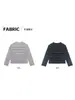 K2399 Camiseta Básica de Rayas con Cuello Redondo para Mujer Otoño Temprano e Invierno Versátil Estilo Coreano Holgada Perezosa Camiseta de Manga Larga cepillada Top