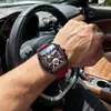 Amazon popular diseño de placa grande reloj popular para hombre aolona/ONOLA reloj de cuarzo multifuncional resistente al agua para hombre
