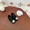 Zapatos de Cuero para Niñas 2026 Otoño Nuevo Zapatos Mary Jane de Cuero con Lazo Estilo Retro Dulce Fresco Parche de Estrella de Cinco Puntas Zapatos Infantiles