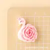 Acessórios de Resina Desenho Animado de Flor e Abelha Artesanal Cola Creme DIY Grampo de Cabelo Elástico de Cabelo Pingente de Sapato Flor Decoração Materiais