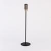 Candelabro de metal francês três peças decoração de casa porta-velas vela decoração de jantar simples romântico porta-velas