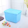 Caja de Almacenamiento de Plástico Caja de Almacenamiento Organizadora Maleta de Almacenamiento Artículos para el Hogar Caja Creativa para Almacenar Edredones Ropa