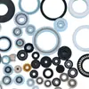 Sello de Aceite Multilábios de Acero Inoxidable y PTFE, Anti-Fugas, Sello para Eje Giratorio de Compresor de Aire, Mezcladora, Maquinaria de Ingeniería