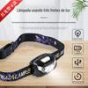 Luz LED para pesca noturna ao ar livre farol de cabeça para pegar orelha lâmpada de mineiro recarregável lanterna para corrida noturna iluminação de trabalho para camping luz de emergência