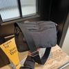 Bolsa Transversal Transfronteiriça, Necessaire com Múltiplos Compartimentos, Bolsa de Tecido Ultraleve, Bolsa de Caminhada Repelente à Água, Bolsa Quadrada Pequena Simples, Moderna