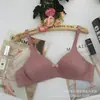 Sujetador Yingqi copa fina 993 de dos filas para pecho pequeño madre mujeres de mediana edad y mayores ropa interior copa A