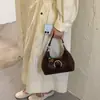 Bolsa única e estilosa para mulheres, novo modelo 2026, bolsa simples estilo bolinho, versátil para usar no ombro ou transversal, adequada para o dia a dia