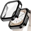 Adecuado para applewatch Funda Protectora de Película Borde Recto Funda para Reloj Funda para Apple Watch s9 Película Pieza Única s8 Funda Impermeable
