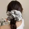 Scrunchies Súper Elegantes para Mujer 2025 Nuevo Otoño e Invierno Estilo Perezoso de Lujo Versión Coreana Scrunchies Ligas para el Cabello