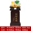 Artesanato criativo em resina decoração corajosa de andar a andar grandes ornamentos de feng shui decoração de inauguração de casa ornamentos atacado