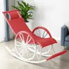 Sillón mecedor reclinable silla para persona perezosa siesta sala de estar balcón reclinable persona perezosa puede reclinarse puede dormir silla de ocio silla mecedora para ancianos