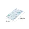 Dinastías Tang y Song Arte Textil Hecho a Mano Sueño de Mariposa Azul Accesorios para Ceremonia del Té Colección Alfombrilla Azul para Té Paño para Té Juego de Té Bolsa de Almacenamiento Portátil