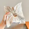 Scrunchies infantiles dulces que no dañan el cabello, coleteros de alta gama para niñas, gomas elásticas para el cabello, accesorios para el cabello y adornos para el cabello