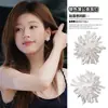 Aretes del Mismo Estilo de Zhao Lusi y Xu Yan, Nuevos Modelos Otoño e Invierno, Lujo Ligero, Diseño de Alta Gama, Aretes de Moda y Versátiles
