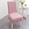 Liquidación de fundas gruesas universales para mesa de comedor y sillas, fundas para taburetes, juegos de cojines para sillas y fundas integradas para asiento y respaldo
