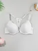 Sutiã Push-Up de Renda com Aro Fino, Fecho Frontal Push-Up, Costas Bonitas, Lingerie, Temu Amazon Shein Mesmo Estilo, Direto do Fabricante