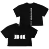 Babymonster2024TeVeoAllí Concierto de Seúl Merchandising Camiseta de Manga Corta a Juego Ropa Holgada