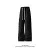 Pantalones de Trabajo Estilo Americano para Hombre, Nueva Tendencia Primavera y Otoño 2026 Chaleco de Plumas para Pareja, Pantalones Largos Casuales Rectos Sueltos