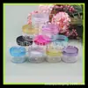 Caixa redonda de sombra para olhos 7ml frasco de creme para olhos caixa redonda de creme caixa redonda de pomada frasco de creme 7g pó de glitter para nail art dividido em frascos