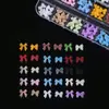 12 Accesorios de Uñas con Moños de Colores Mixtos Transfronterizos Moño Flotante Mariposa Estéreo Versátil Usables Accesorios para Uñas