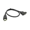 Cable HDMI conexión macho a hembra con orejas se puede fijar computadora TV 4K línea hd línea de conversión línea de extensión hdmi