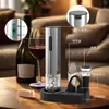 Abrebotellas de vino eléctrico, abridor de vino para uso doméstico, sacacorchos de vino recargable totalmente automático, abridor de botellas, herramienta para abrir botellas