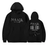 Sudadera con capucha europea y americana Transfronteriza AliExpress Sudadera con estampado de cantante europea y americana Mirada para hombre Holgada Holgada Moderna Algodón