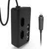 Inversor de Carro 200W Carro 12V para 110V/220V Tomada Padrão Brasil Smart Duplo USB Carregamento Rápido Typec