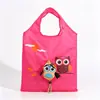 Bolsa de Compras Plegable para Supermercado, Bolsa de Almacenamiento de Regalo de Poliéster con Dibujos Animados Tridimensionales, Bolsa Publicitaria Portátil, Bolsa Ecológica