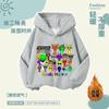Moletom com Capuz Infantil Novo 2025 Sprunki Rhythm Box Jogo de Música Roupas Top de Pelúcia Roupa Infantil 2