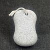 Pedra de moagem de pé elíptico pedra-pomes de pedra vulcânica para remover calos de pele morta placa de fricção de pés massagem em casa pedra ferramenta de massagem nos pés