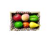 Mini Enfeites de Comida e Frutas Brincadeira com Comida Adesivo de Geladeira Garrafa de Vinho Madeira 3D Decoração Fofa Desenho Animado diy Adesivo Magnético