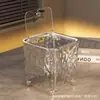 Cubo de Basura para Sala de Estar, Alto Valor Estético, Cubo de Basura de Escritorio para el Hogar, Cubo de Basura de Lujo Ligero Tipo Prensa de 14L, Lindo, Venta al por Mayor desde el Fabricante