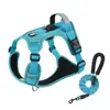 Arnés para perros superventas transfronterizo, compatible con rastreadores AirTag, diseñado para uso en exteriores y personalizable para evitar que las mascotas se pierdan