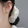 Pendientes de Plata de Ley S925 Nalan Exquisitos y Sencillos Estilo Ins Diseño de Nicho Elegantes Amatista Uva M07483