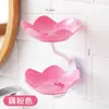 Jabonera Jabonera Colgante de Pared Drenaje Loto Doble Capa Sin Taladro Estante de Almacenamiento Doméstico para Jabón Artefacto Baño