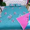 Cobertor de cama quatro estações atacado dupla face dupla face acolchoado lençóis multiuso lavável na máquina lavável multifuncional luxo leve cobertor de cama grosso
