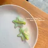 Novo grampo de cabelo sem costura de estrela de cinco pontas franja quebrada grampo de cabelo não machuca o cabelo grampo de cabelo lateral colorido doce meninas grampo de cabelo infantil