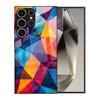 Adequado para Capa de Celular Samsung A90 S25Ultra Quebra-cabeça S23 Capa de Vidro S24 Capa Protetora A70 Criativa A54 Nova