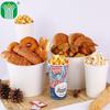 Fabricante de Dongguan Cubeta de Papel Desechable para Alimentos Cubeta para Palomitas de Maíz Hecha a Medida Galletas Snacks Vaso de Papel Grande Logotipo Impreso Personalizado