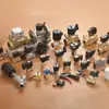 Latão Duas Posições Três Vias Interface 1/8 Válvula Solenoide Aquecedor Máquina de Café Combustível Válvula Industrial de Alta Pressão