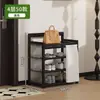 Zapatero Multicapa para Uso Doméstico, Almacenamiento Ampliado para Zapatos, Zapatero Sencillo para Entrada, Estante de Pared a Prueba de Polvo para Dormitorio